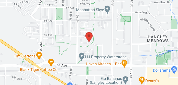 map of 29 19478 65 AVENUE